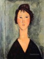 女性の肖像画 1919年 アメデオ・モディリアーニ